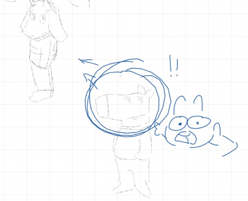 SymphonyOfSans's tweet image. Me and @cokoberd have been drawing undertale/deltarune characters from memory again and I just had to share this here