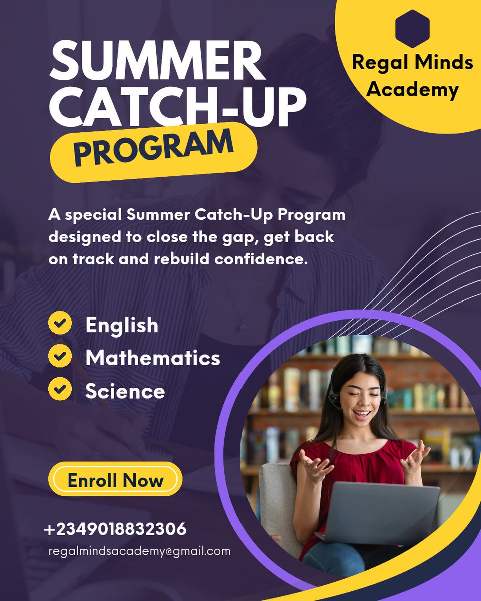 _mzadedoyin's tweet image. The break is long, but your child’s learning doesn’t have to be.
Catch up, level up, and walk into the new term confident.
✅Maths
✅English
✅Science
✅Exam Prep
Face to face classes within Abuja
Online sessions anywhere in the world
#AbujaTwitterCommunity