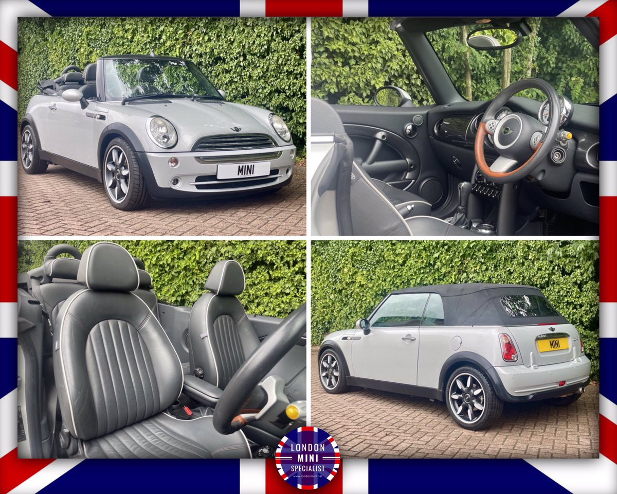 Londonmini1's tweet image. JUST IN!
🔹2008 Mini Cooper Sidewalk
🔹1.6L Automatic
🔹Very Rare White Silver
🔹Just 57,350 Miles
🔹Lounge Leather Interior
🔹Full Service History
🔸3 Month Warranty
🔸12 Month MOT

londonmini.net

#mini #miniconvertible #sidewalk #londonmini #thebestminis #forsale