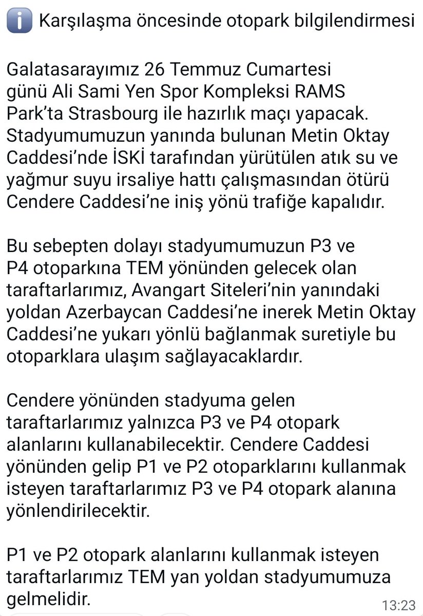 GoalRush (@goalrush05) on Twitter photo ℹ️ Karşılaşma öncesinde otopark bilgilendirmesi
#GSvSTR <a href="/GalatasaraySK/">Galatasaray SK</a>
#Osimhen #OsimhenToGalatasaray
#Hedef26 ℹ️ Karşılaşma öncesinde otopark bilgilendirmesi
#GSvSTR <a href="/GalatasaraySK/">Galatasaray SK</a>
#Osimhen #OsimhenToGalatasaray
#Hedef26