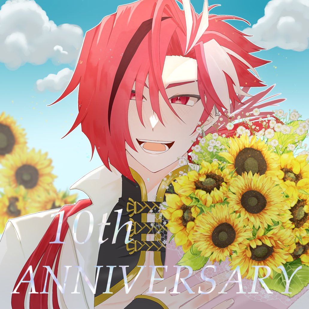 tamachuka666's tweet image. #FGO #FGO10周年 #FGO10周年メッセージ
今年は高杉さんでメッセージフラッグ描かせていただきました!!
10周年本当におめでとうございます😊✨