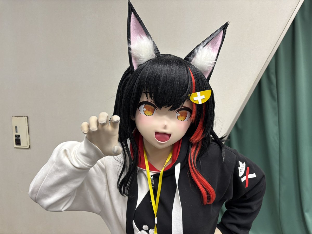 ほんもののみおしゃがいるってなってた！
ﾁｮ~~~~~可愛かったです！！！！ありがとうございました！

<a href="/hiko6356/">氷狐</a> 
#みけこん
#みけこん2025なつ