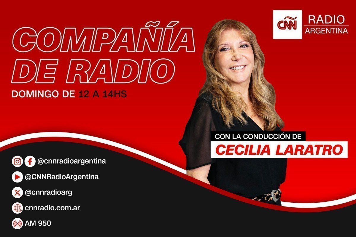 cnnradioarg's tweet image. EN EL AIRE | Arranca #CompañiaDeRadio con la conducción de @LalarCecilia y un gran equipo de profesionales.
📻Seguilo en vivo por cnnradio.com.ar
#CNNRadioArgentina