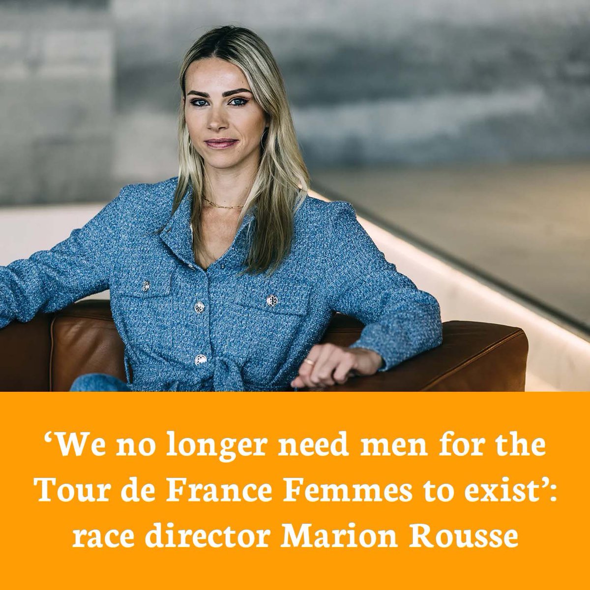 cyclist's tweet image. In just four years, the Tour de France Femmes has gone from being an addendum to the men’s race to an established and exciting fixture in its own right.
@jeremycwhittle caught up with Marion Rousse to talk about its growth
🔗 Read our full interview: cyclist.co.uk/in-depth/mario…