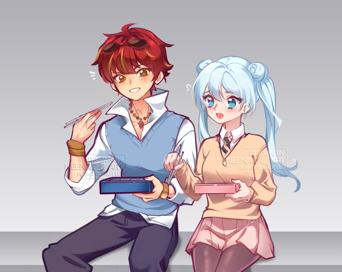 neenachii_art's tweet image. No words can describe how this makes me happy 😊❤️❤️ Kazuya and Yori in 2025? ahahaha
Kazuya- @SnowCarnival
Yori- @neenachii_art
---
#oc #originalcharacters #originalcharacterart