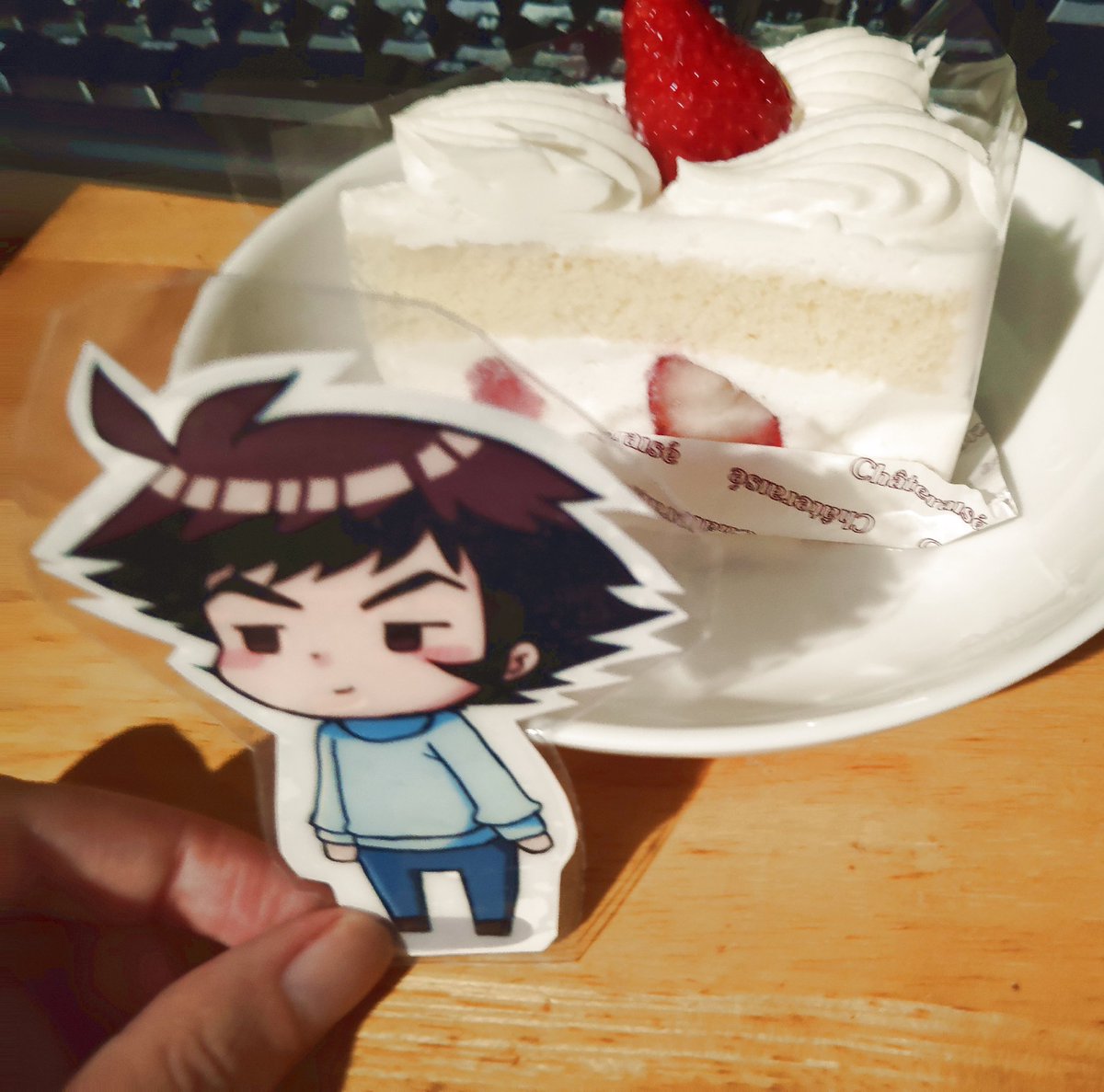 nasu_tarou3's tweet image. 26日になっちゃったけど、甲児くん誕生日おめでとう
鉄也くんと同じケーキだよ