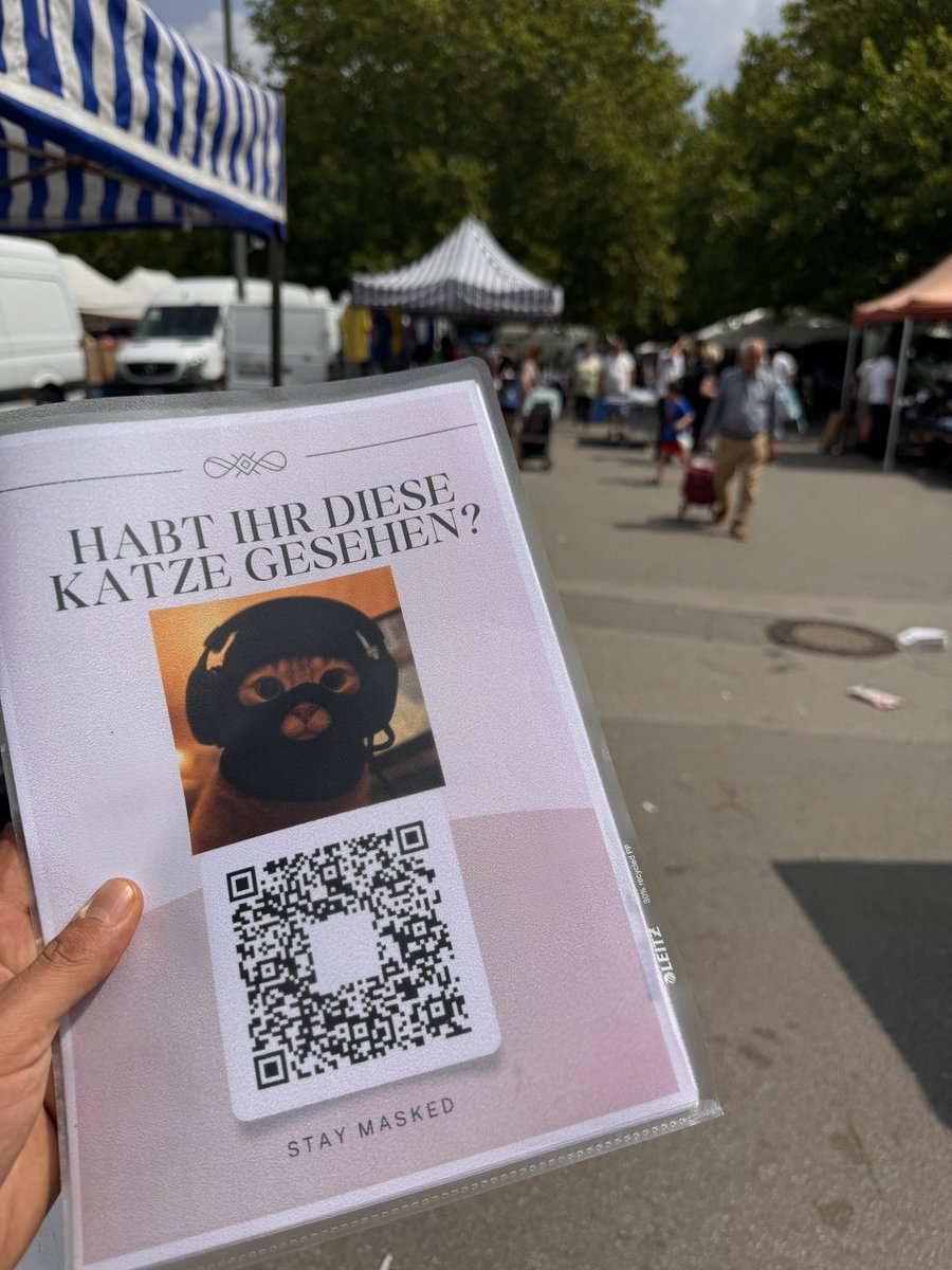 Habiboooo4's tweet image. $MASK started to make moves in web2.
If you can spot one of this flyers in my hometown in Germany, let me know and I’ll reward the first one 👀🔥