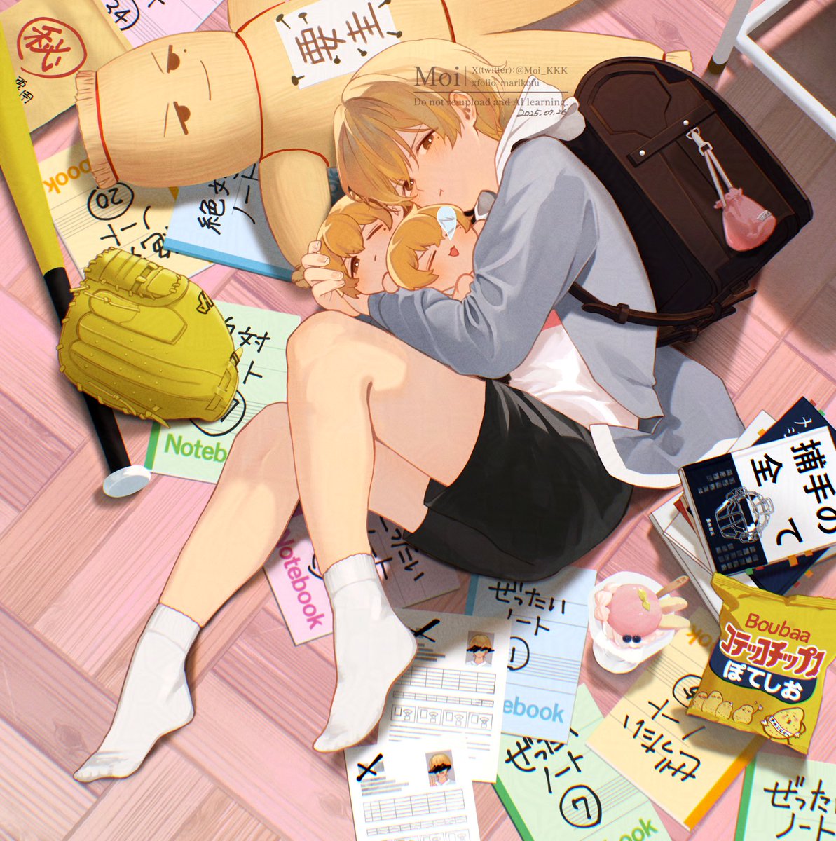 Moi_KKK's tweet image. 稚将と圭圭ちゃん