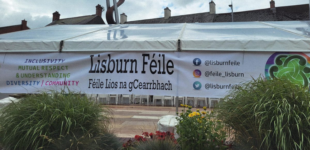 lisburnfeile's tweet image. 🎉 The Marquee at Market Square is all set for our International Day of Celebration! 🌍
Join us for a vibrant carnival atmosphere filled with live music, dance performances, and delicious food from around the world! 🎶💃🍴
Come celebrate global cultures right here in Lisburn!
