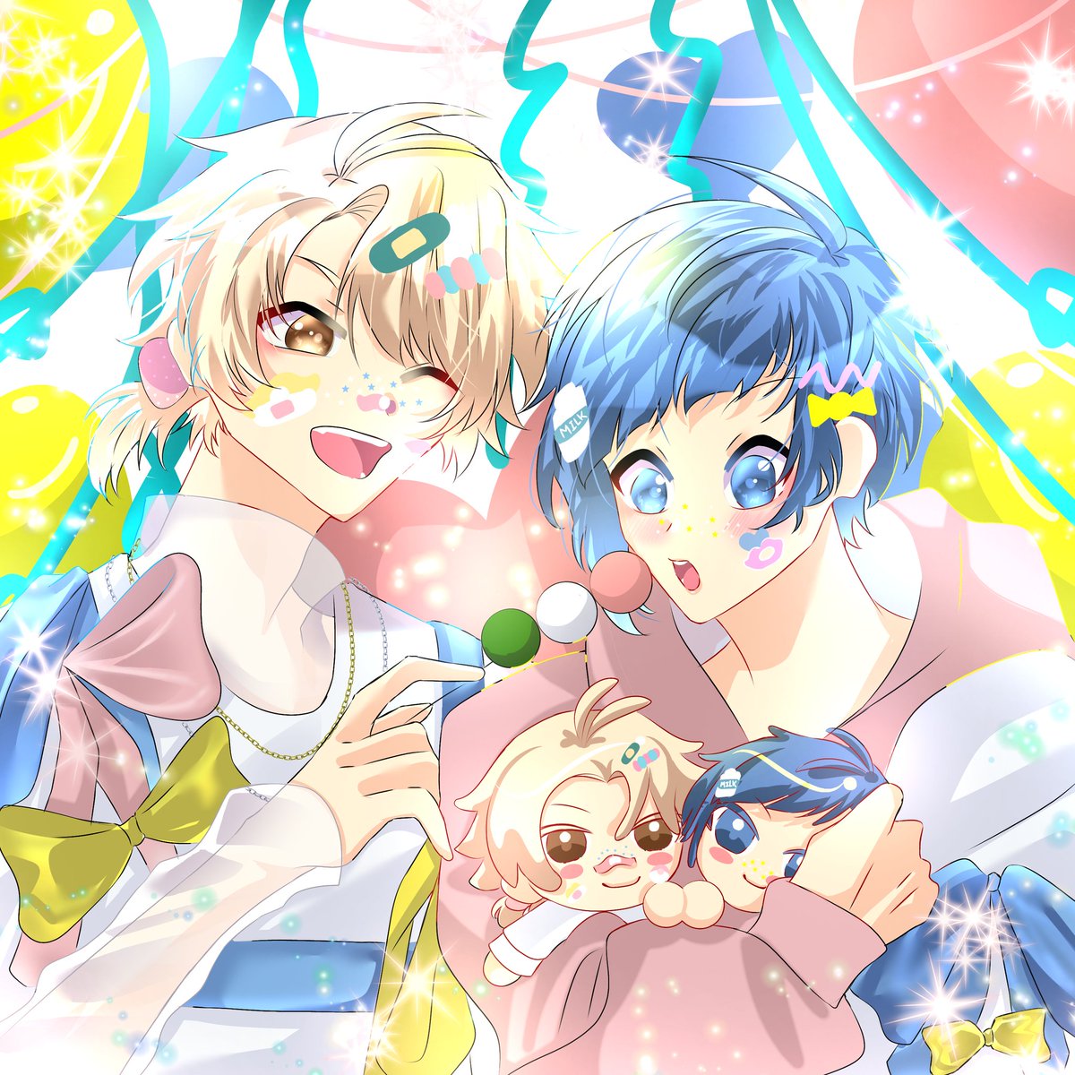 pildsb's tweet image. #ハニワ美術部 #愛勇 #LIPLIP 
The mv is so cute😍🩷