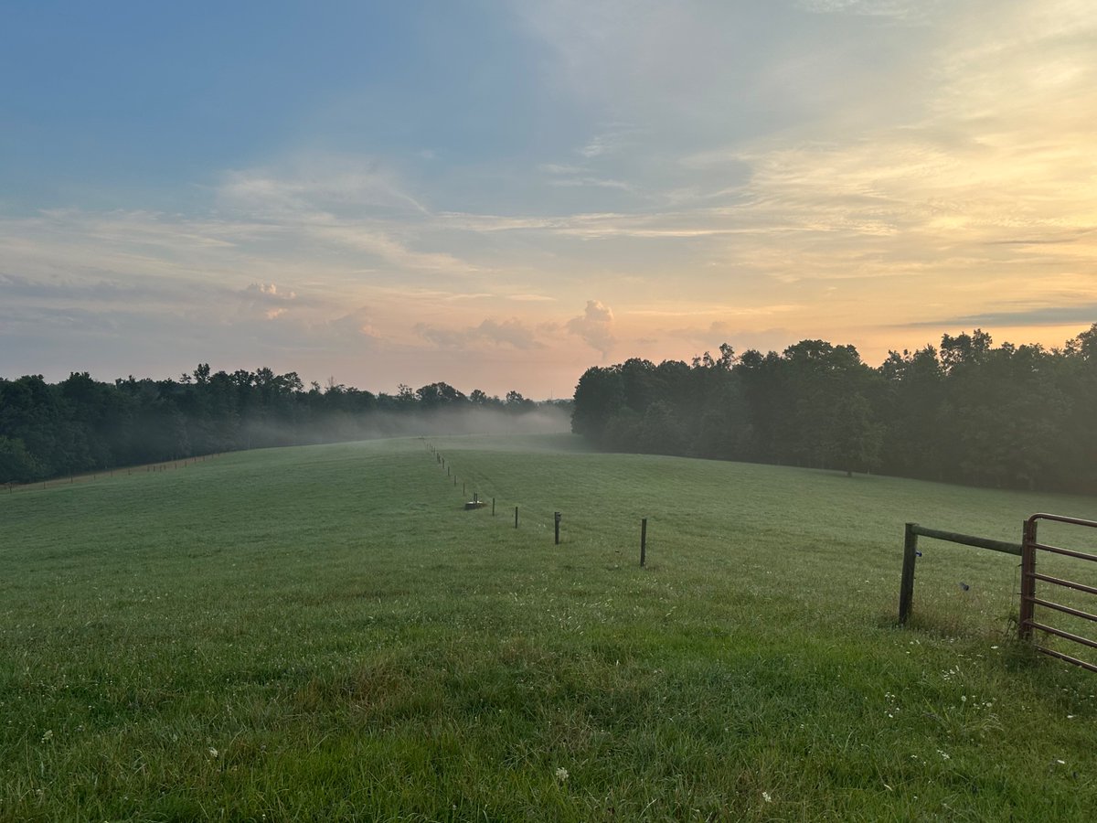 WV farm morning