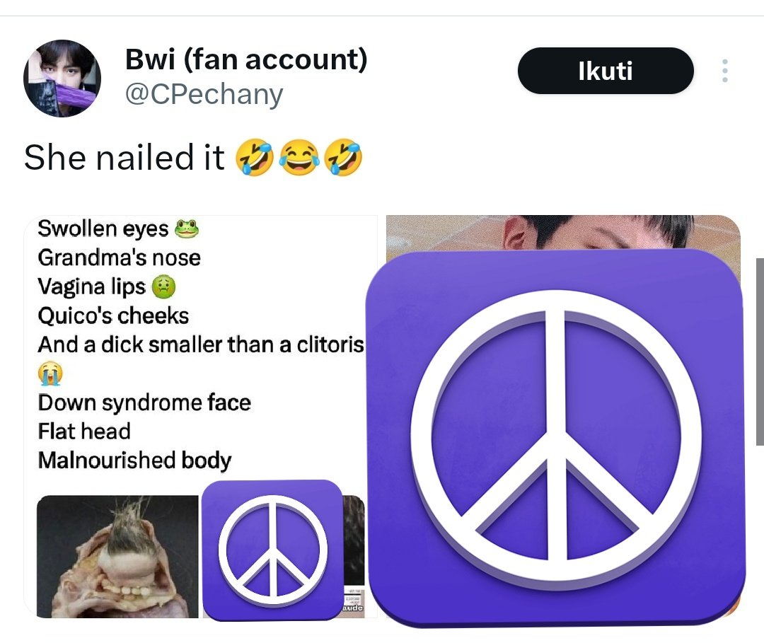 ProtectSJ_INA's tweet image. 🚨 REPORT & BLOCK🚨
❌ Jangan berinteraksi! (Don't interact!)
1. x.com/CPechany
2. x.com/Barbzella
3. x.com/thvoree
🎯 Report untuk ujaran kebencian (Report for harassment)‼️