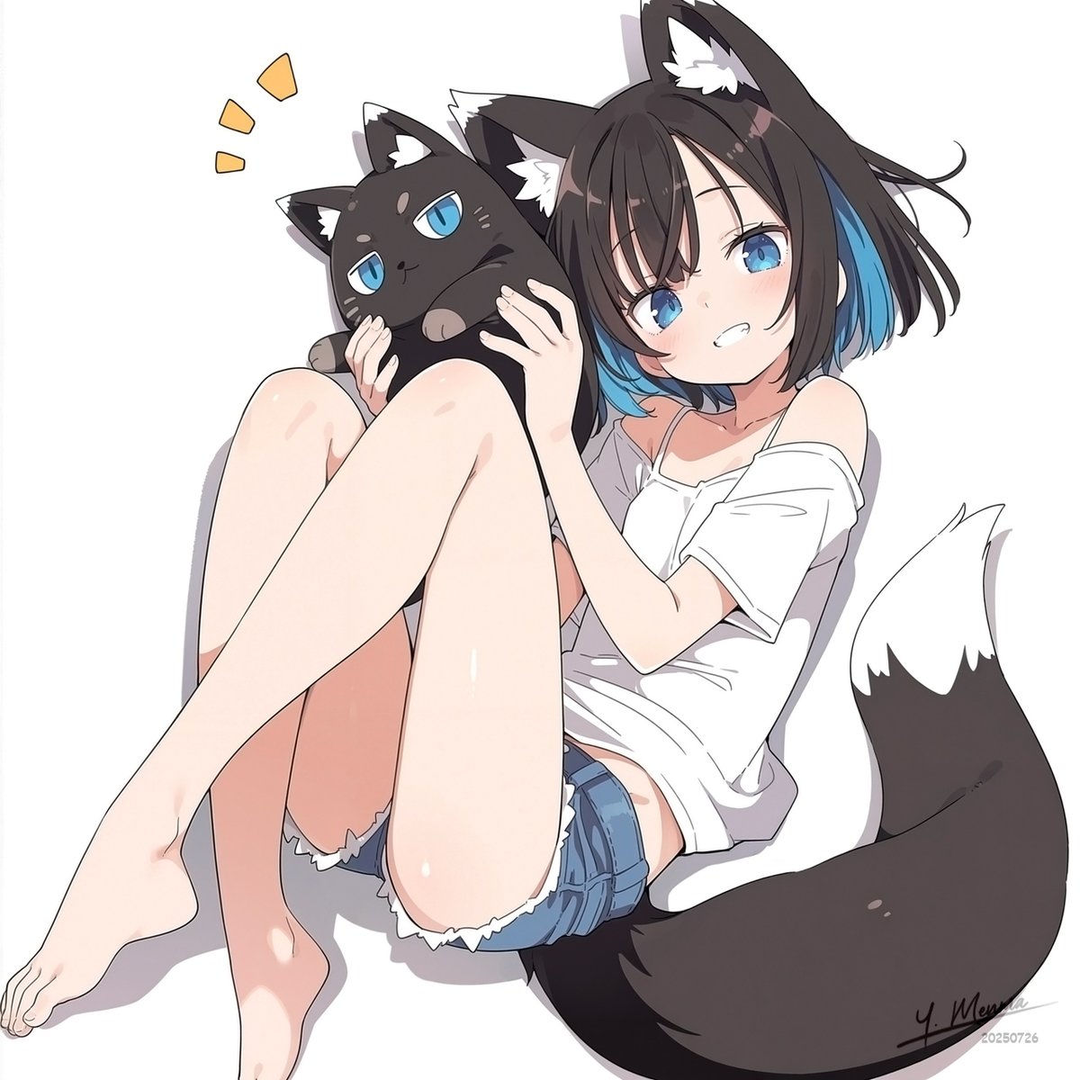 obuchi314's tweet image. 逢坂アイ@脚