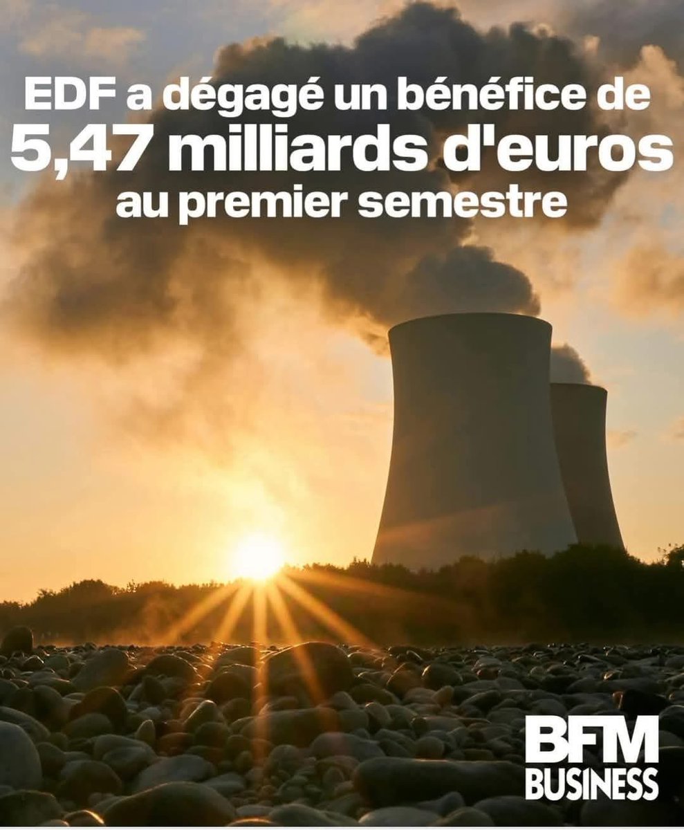 yannlbone's tweet image. C’est surement aussi grâce aux Français, vu les factures!!
Une société qui est la grâce à nos impôts, car oui nous avons payé ces centrales!!!!!
Les dettes pour le peuple et les benefices pour les actionnaires!!!!
🥕🥕🥕🥕🥕🥕🥕🥕🥕🥕