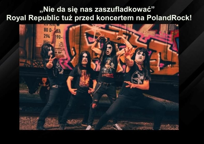 Zanim rozkręcą scenę na PolandRock Festival 2025, złapaliśmy Jonasa i Hannesa z zespołu Royal Republic na szybki, szczery i pełen humoru wywiad. Więcej na : strefamusicart.pl/2025/07/25/nie…
