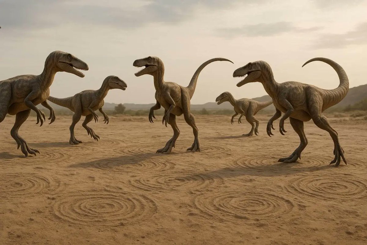 FDinosaurios's tweet image. Los dinosaurios también seducían bailando y dejaron huellas de su ritual amoroso en Colorado hace 100 Ma (vía @muyinteresante @sciencedirect)
Un hallazgo fósil en Colorado revela que los dinosaurios no solo cazaban, también realizaban danzas de cortejo.
n9.cl/im1wg