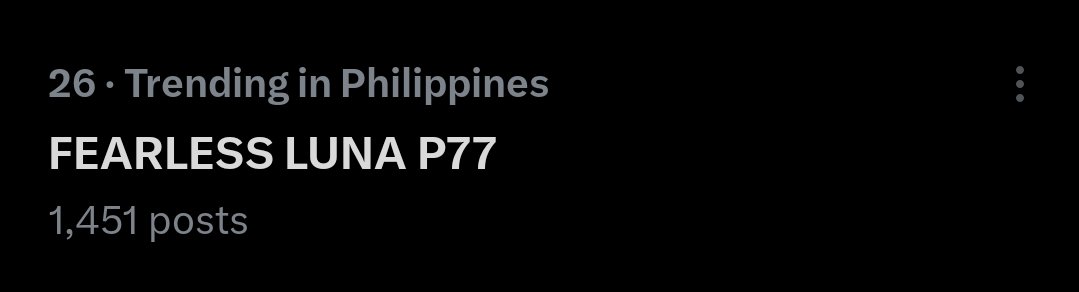 BarbieNatics's tweet photo. Back to the 26th spot, can we make it more?

FEARLESS LUNA P77
#StayAliveAtP77
#P77Movie https://t.co/e4m7NMlCR7