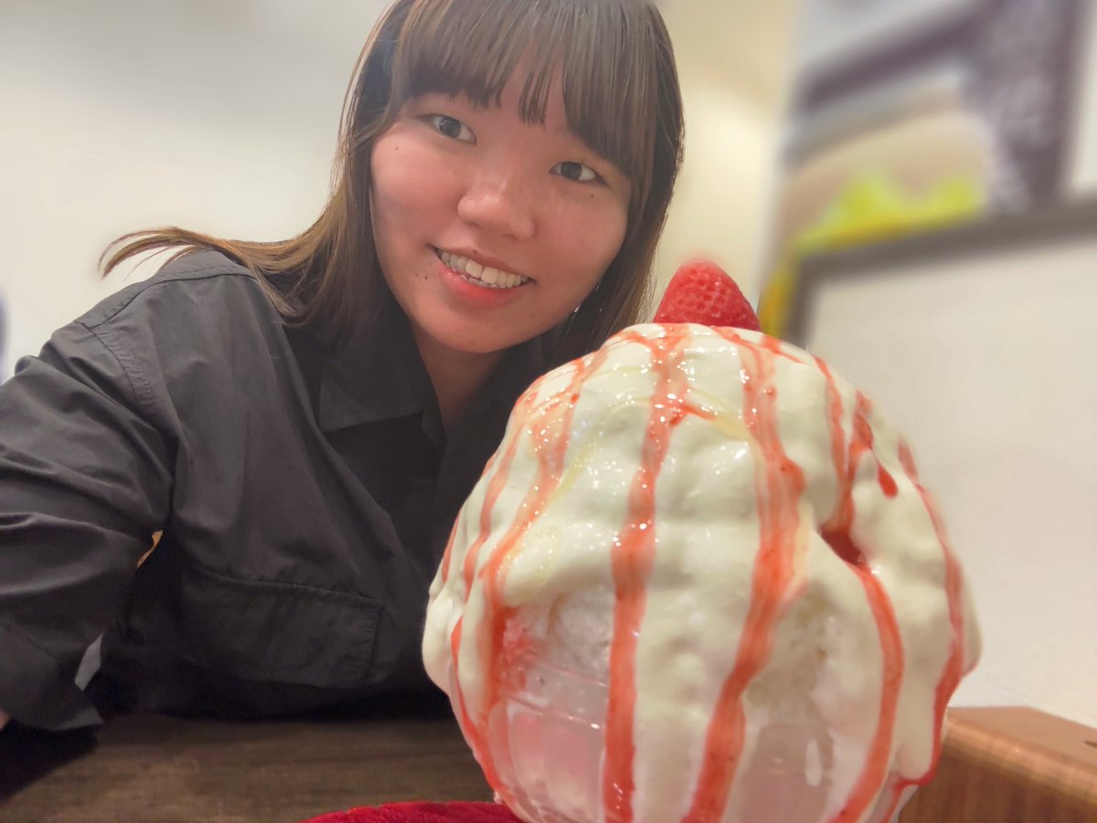 先日、金沢へ
不思議なかき氷🍧💖