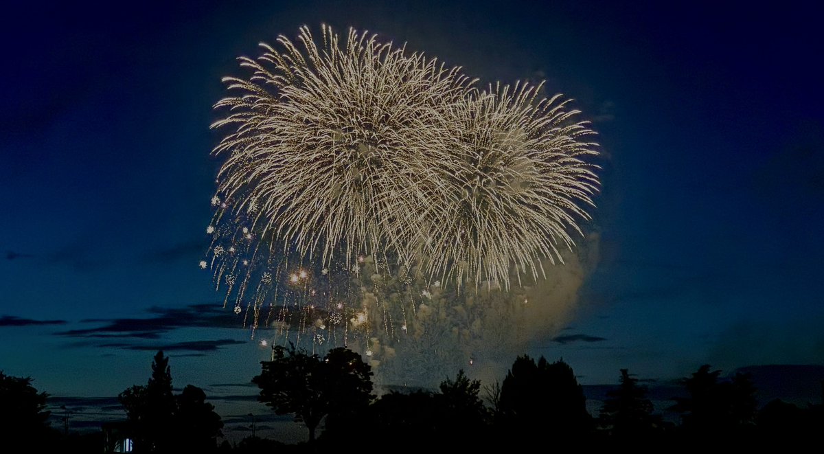 Iris_illust_R's tweet image. 今年初の花火大会🎇✨
ハーフアップにしたの後悔するくらいあちぃ...(๑ ˊ͈ ᐞ ˋ͈ )
でも迫力あって綺麗だったぁ🥳✨