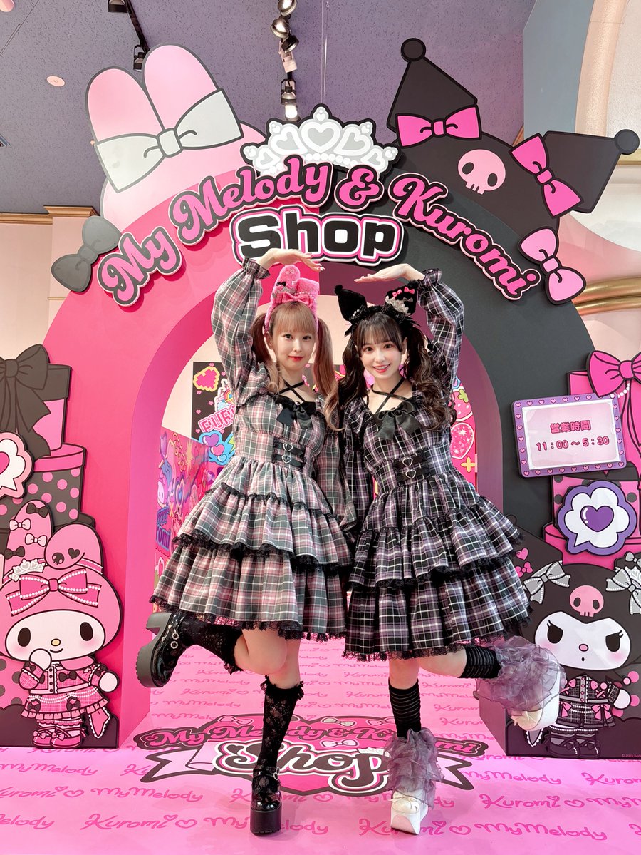 Mayukawaiidoll's tweet image. 2人でおそろいパパパーティ💜🩷

 #メロクロな関係