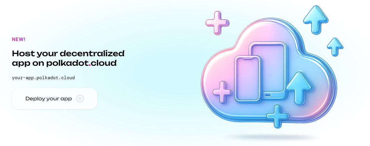 Kripto_Ally's tweet image. Welcome to the future of '' unstoppable apps '' !
Next-generation Web3 gateway: @Polkadot Cloud
'' Polkadot Cloud '' service soft launch in progress.
Full launch loading...
It maximizes resilience for any service or application.
. High-throughput services
. Robust security…