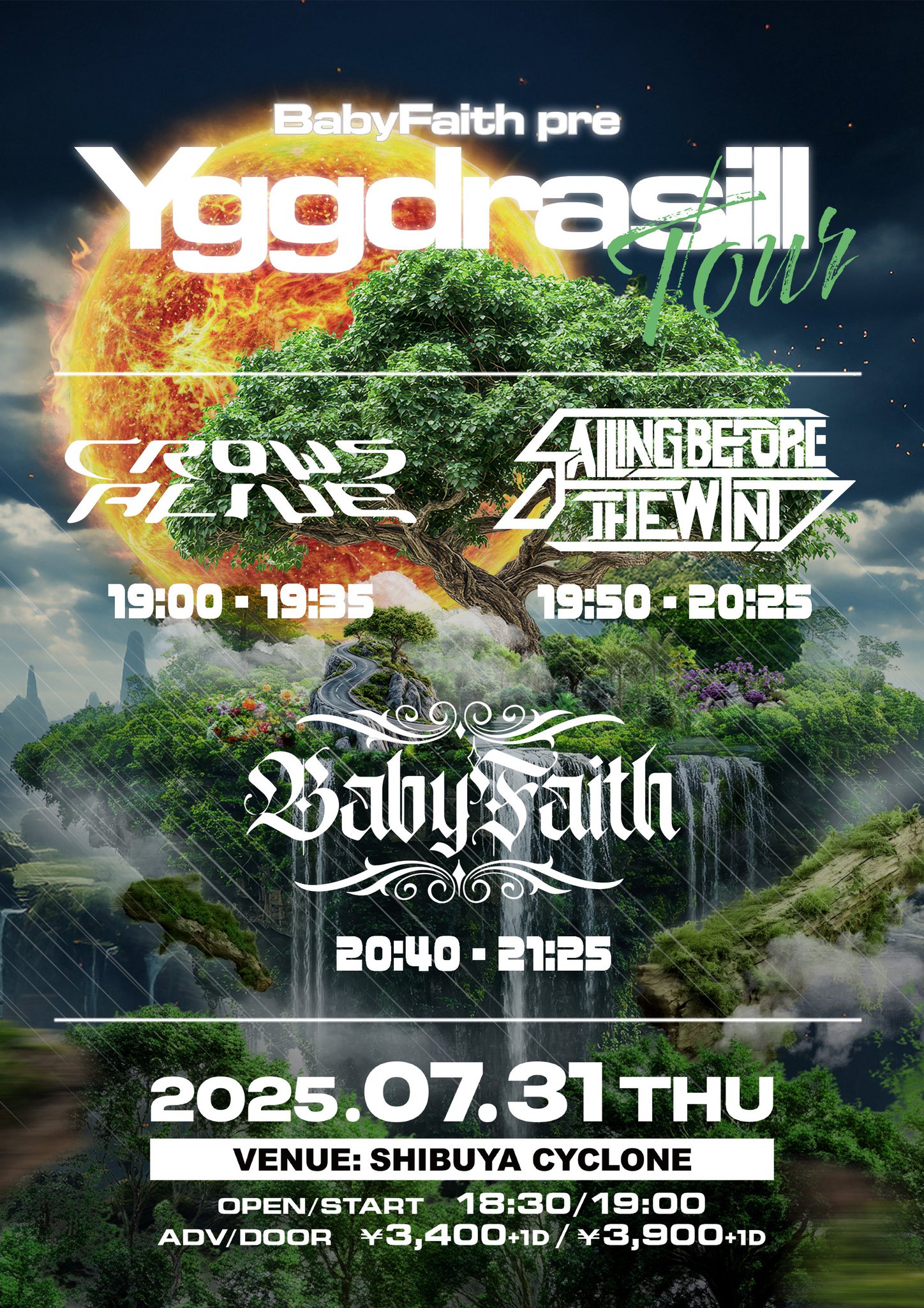 新品 BABYL WORLD TOUR 2022 公式フォイルポスター BABYMETAL | TOUR