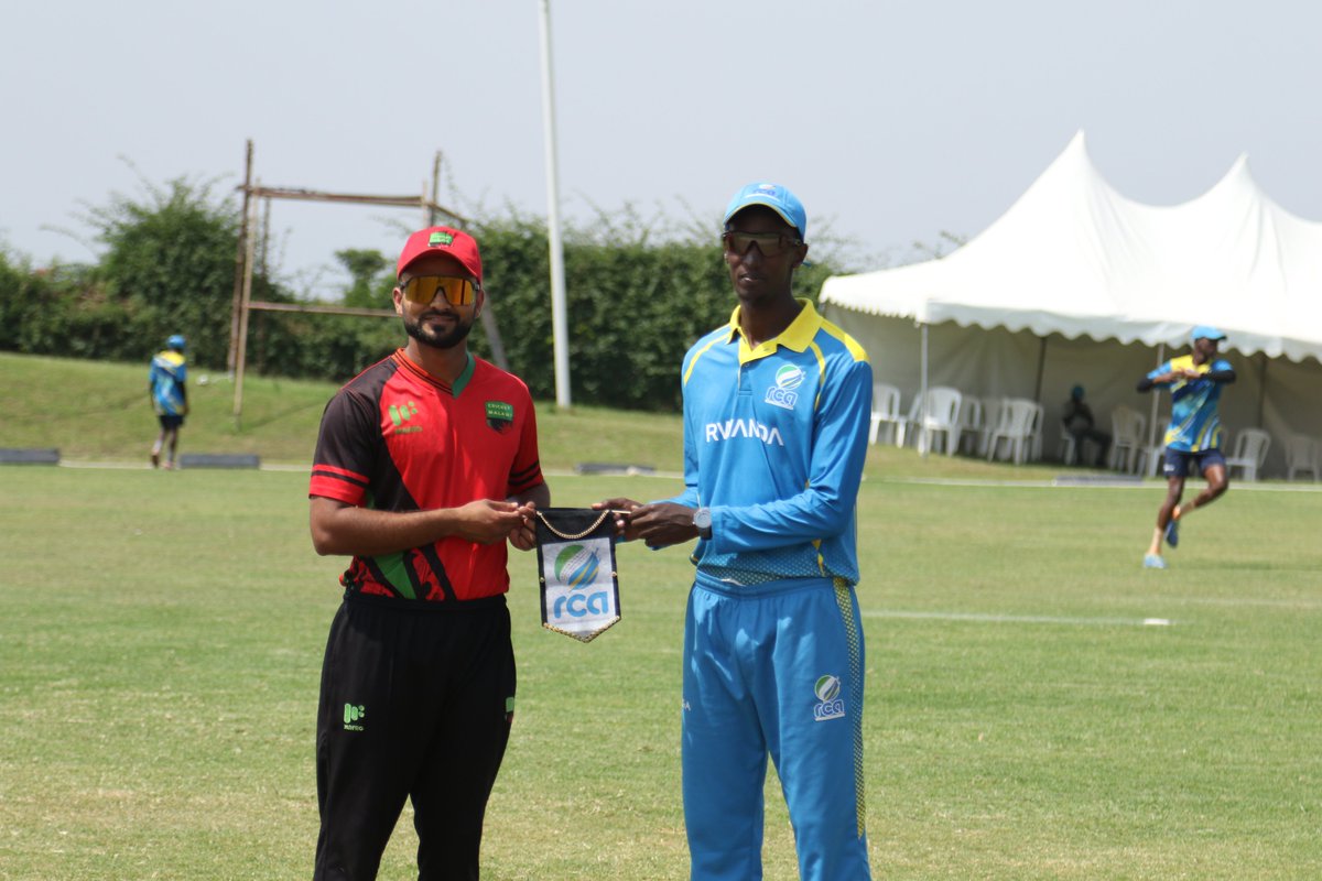 RwandaCricket's tweet image. Matchday 7 – Saturday 26 July
Malawi won the toss and chose to bowl first against Rwanda.
The winner heads to the final to face Bahrain.
#TriNationSeries2025
@cricketmalawi
@Rwanda_Sports