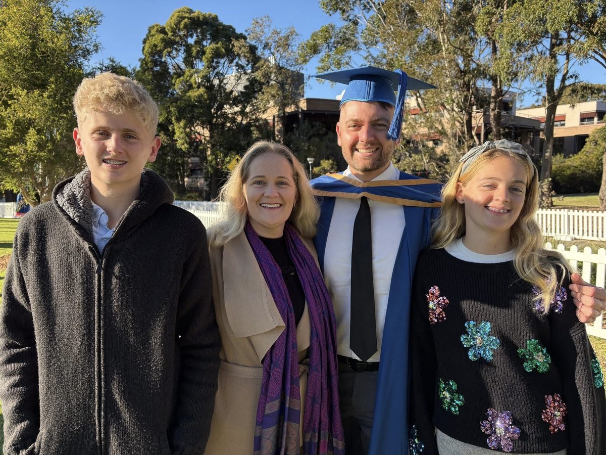 It was a great moment to share with my most important people. <a href="/UOW/">UOW</a> Master of Education (Educational Leadership) graduation completed. 🌻🌻🌻