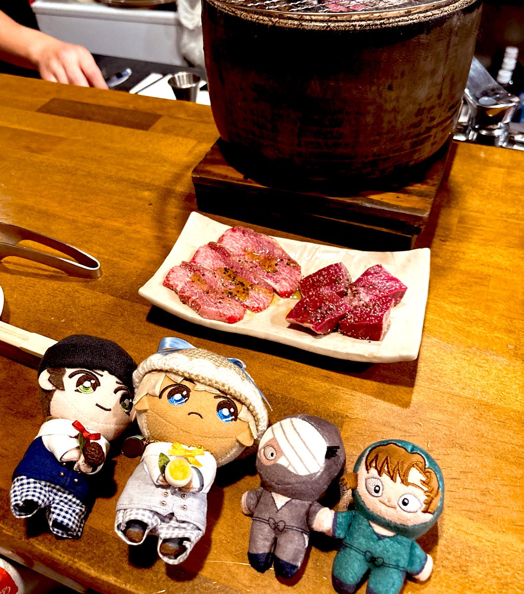 398pen's tweet image. 赤安の女と焼肉に来ました🥩🔥