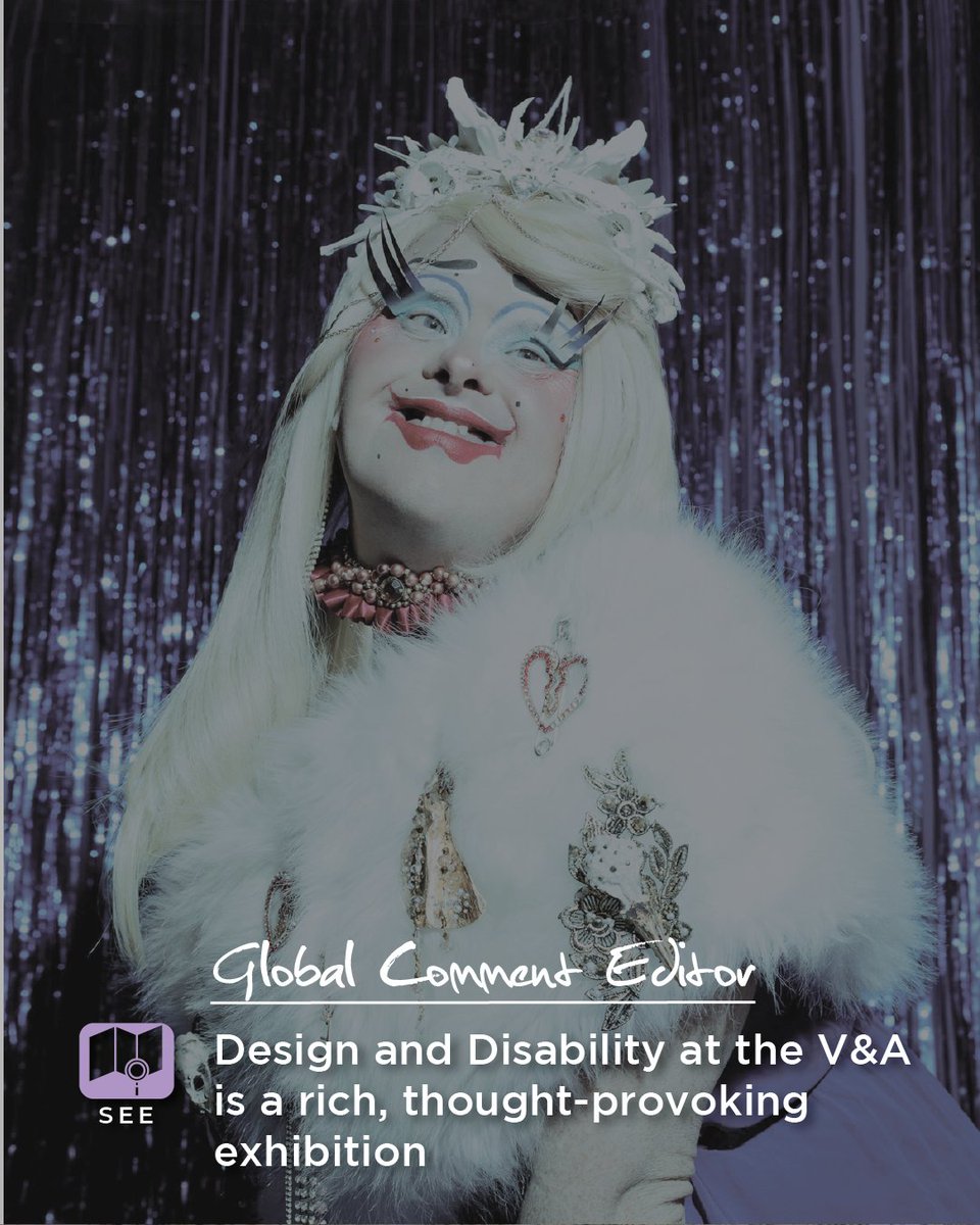 GlobalComment's tweet image. 🎨 “Disabled individuals are at the heart of design history.”
@V_and_A &apos;s latest show Design and Disability redefines access &amp;amp; creativity.
Don’t miss this landmark exhibition.
#DesignForAll #VAMuseum #AccessibilityMatters #Neurodiversity