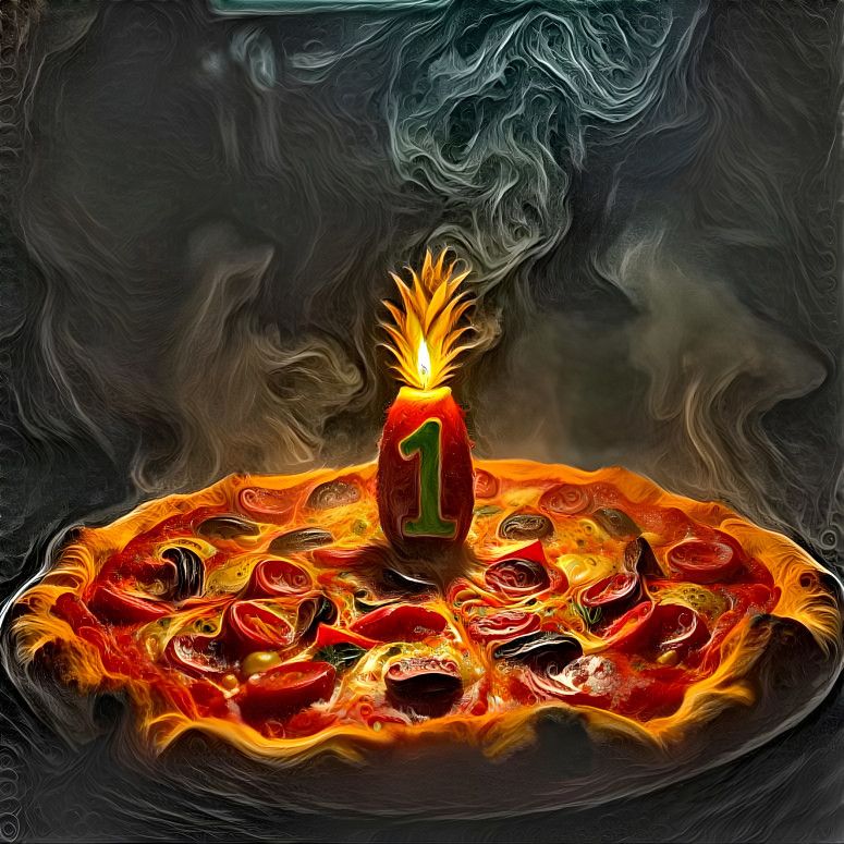 Soondhy's tweet image. Just a year ago, I connected with someone who has taken up more space in my life than I thought possible.
For better, but also sometimes for worse. 🙄
I know, I must be a bit like a pineapple on his pizza, too. Anyway I wish us an happy new year 🥂