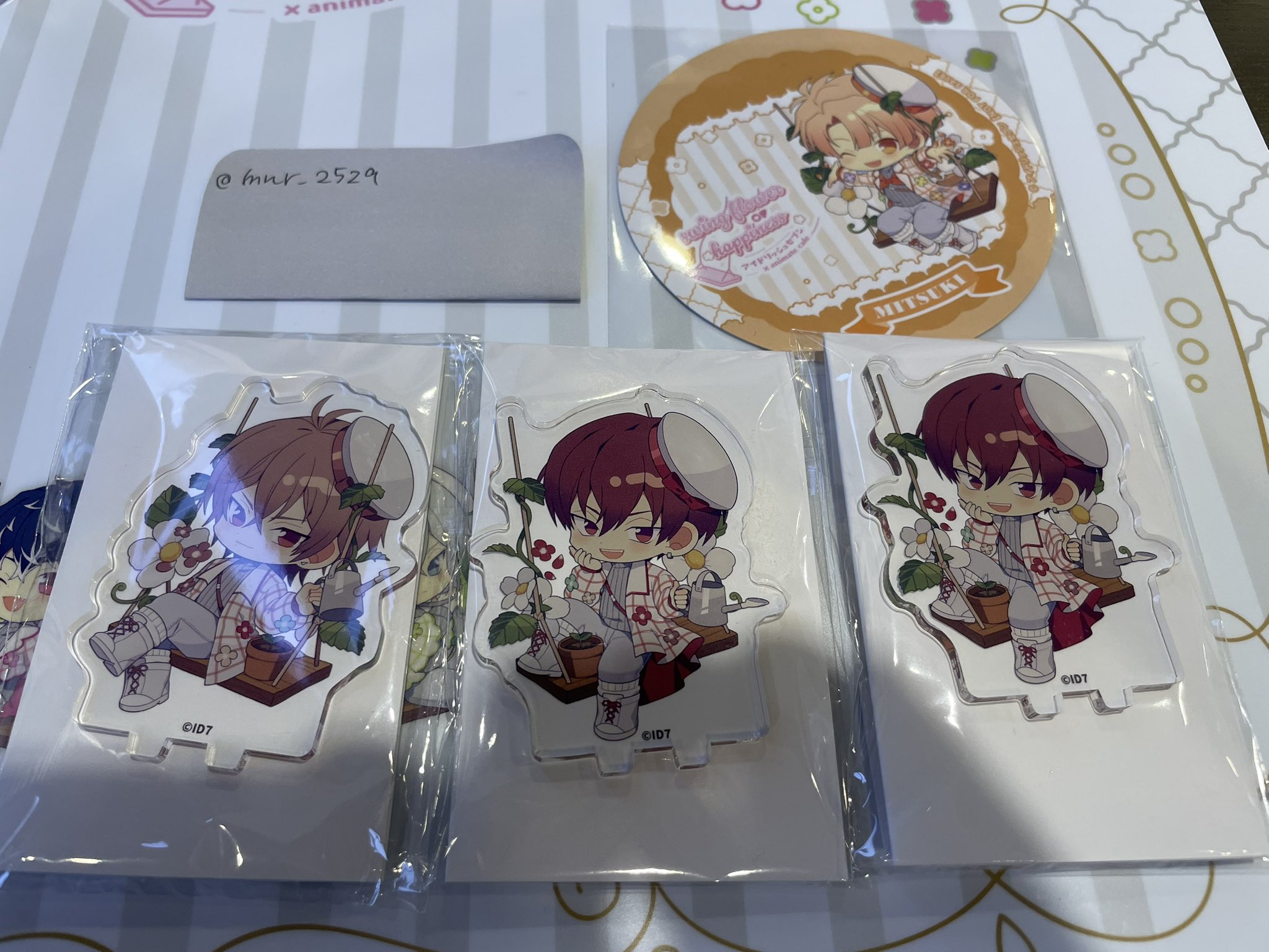 新品★アイナナ★Re:vale【千】アニカフェ★サイン入コースター アイナナ 千 コースター カード - メルカリ
