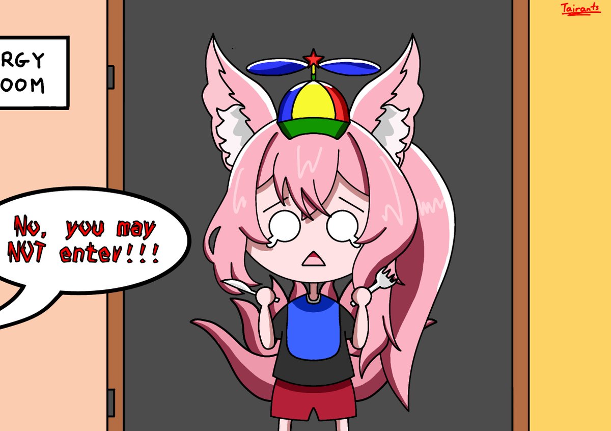 Thou shall not pass...
#CuteSune