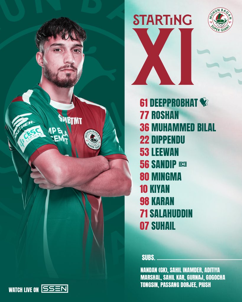 mohunbagansg's tweet image. Ready for the big game 👊
#MBSG #JoyMohunBagan #আমরাসবুজমেরুন