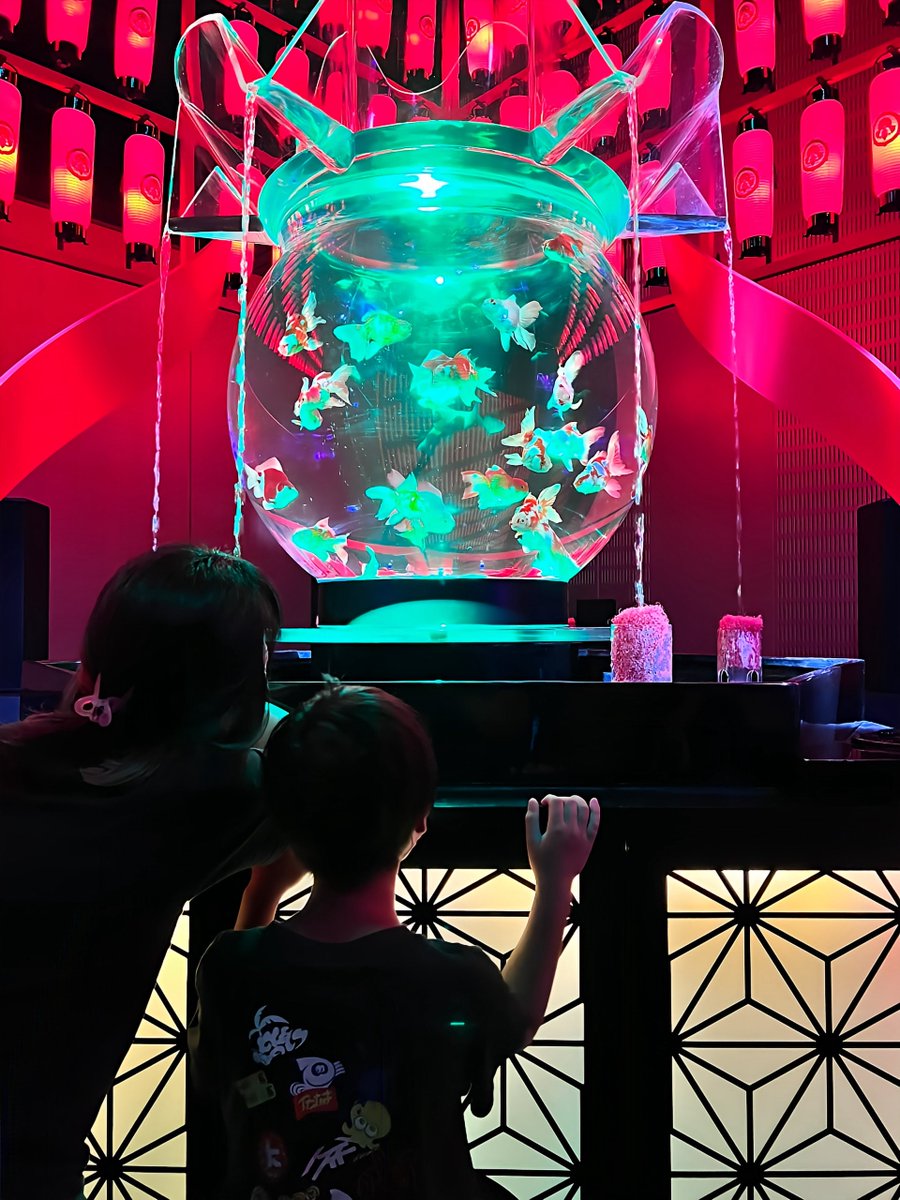 _k0uji_'s tweet image. 名古屋 栄 中日ホールの
アートアクアリウム
とても綺麗でした😊