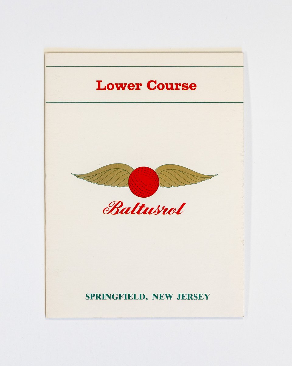 MGA1897's tweet image. This #scorecardsaturday features an old Baltusrol card as we look ahead to one of our favorite days of the year on Tuesday... the Carter Cup!