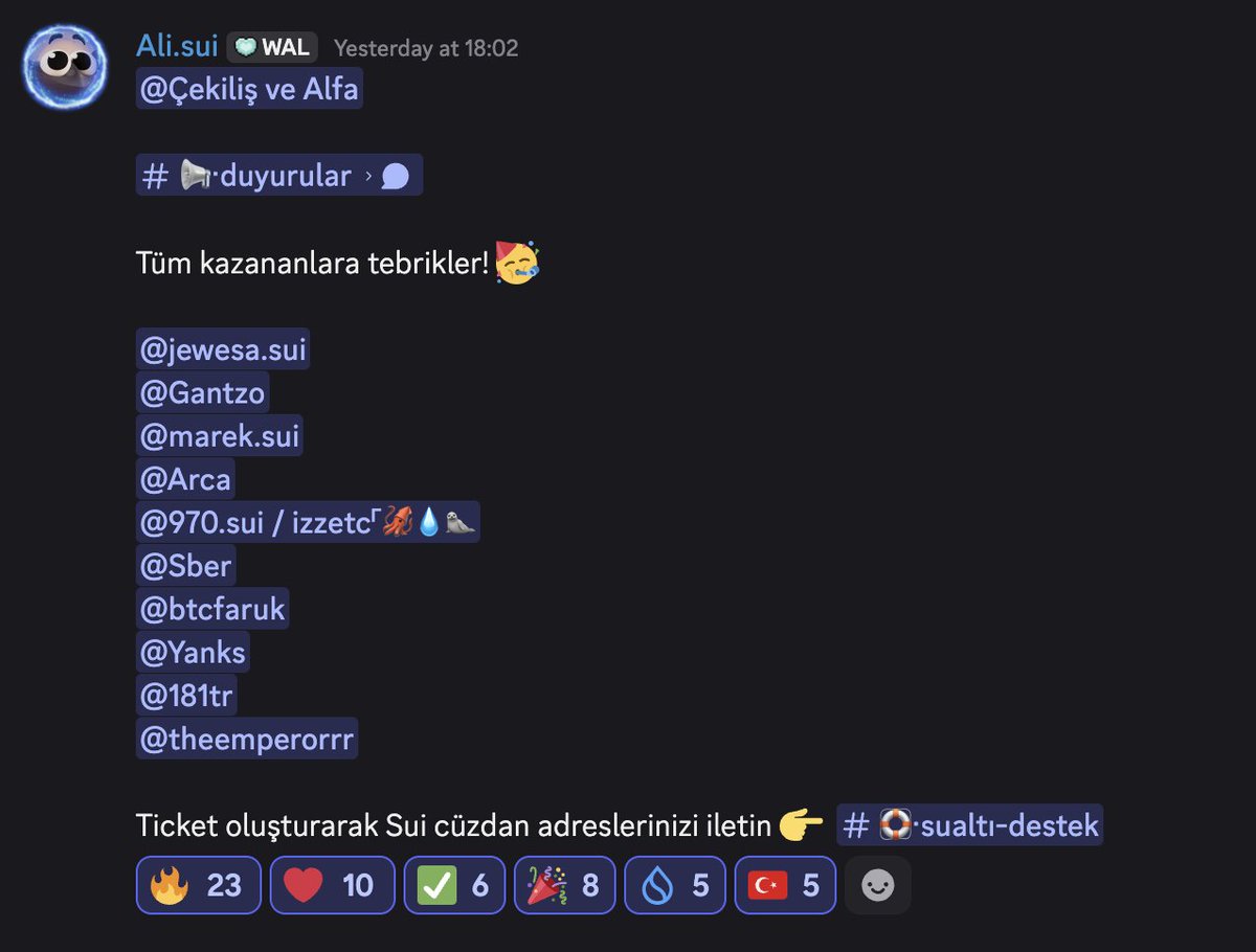 blubsui's tweet image. We&apos;ve just sent 15B Blub to the winners of the @SuiTRCommunity 🤝 $BLUB giveaway! The last few days have showed us that @yuppibaladam, @dobychamp, and the rest of the Sui Türkiye community have built something great 💙 don&apos;t sleep on the Turkish community on @SuiNetwork!

As for…