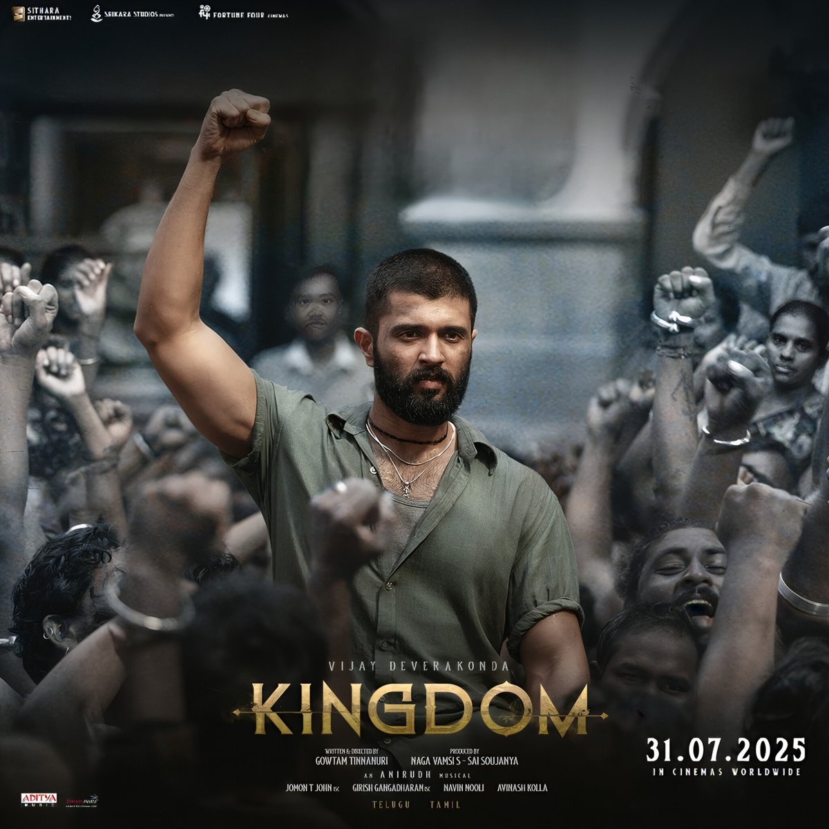 brahmi_fan's tweet image. It's a sixer... โ
Visuals, Narration, Music, Cut, everything was just perfect... Quality is nothing less than a big budget Pan India film...๐ฅ๐
Around 7pm ๐
#KingdomTrailer #Kingdom #VijayDeverakonda #BhagyashriBorse