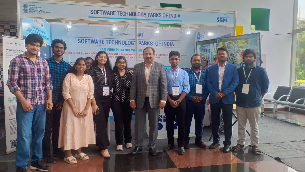 STPI KALPATARU - COE (@stpi_kalpataru) on Twitter photo Students selected under #STPI Internship program at #STPI_Kalpataru CoE actively participated & explained their projects to delegates and fellow students at the #STPIINDIA stall during Day 2 of #FusionAISummit2025 in Visakhapatnam.
<a href="/arvindtw/">Arvind Kumar</a> <a href="/guptaa_sanjay/">Sanjay Kumar Gupta</a> <a href="/KavithaC8/">Kavitha C</a> <a href="/stpiindia/">STPI</a> Students selected under #STPI Internship program at #STPI_Kalpataru CoE actively participated & explained their projects to delegates and fellow students at the #STPIINDIA stall during Day 2 of #FusionAISummit2025 in Visakhapatnam.
<a href="/arvindtw/">Arvind Kumar</a> <a href="/guptaa_sanjay/">Sanjay Kumar Gupta</a> <a href="/KavithaC8/">Kavitha C</a> <a href="/stpiindia/">STPI</a>