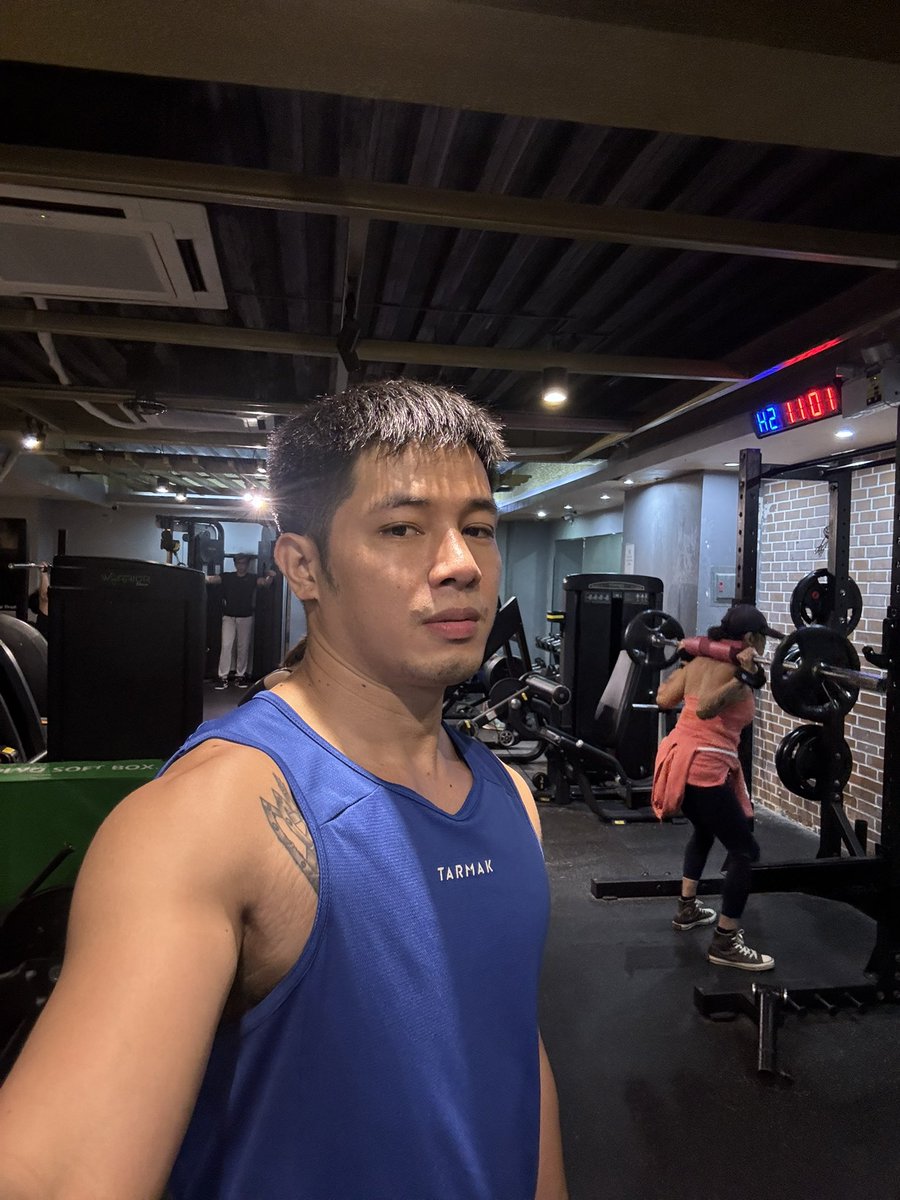 jickson0326's tweet image. Nakapag-gym ulit. Avisala!”
#BalikGym #Consistent #LakasNgKatawan #SelfCare #FitnessGoals