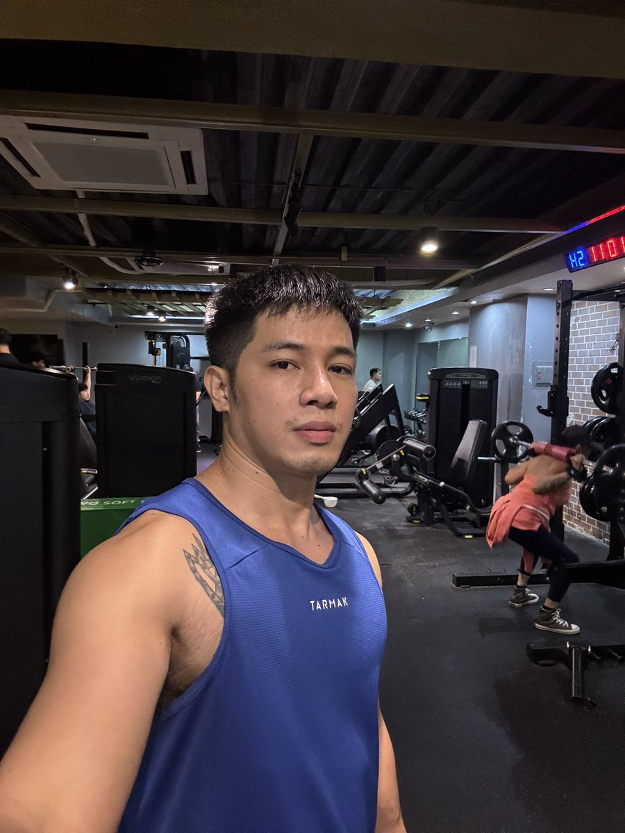 jickson0326's tweet image. Nakapag-gym ulit. Avisala!”
#BalikGym #Consistent #LakasNgKatawan #SelfCare #FitnessGoals