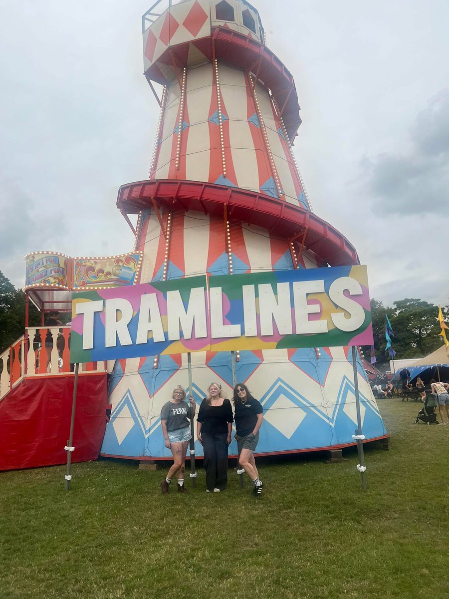 therealpaulac's tweet image. Busier today today AND the sign had returned … #tramlinesDay2 let’s gooo