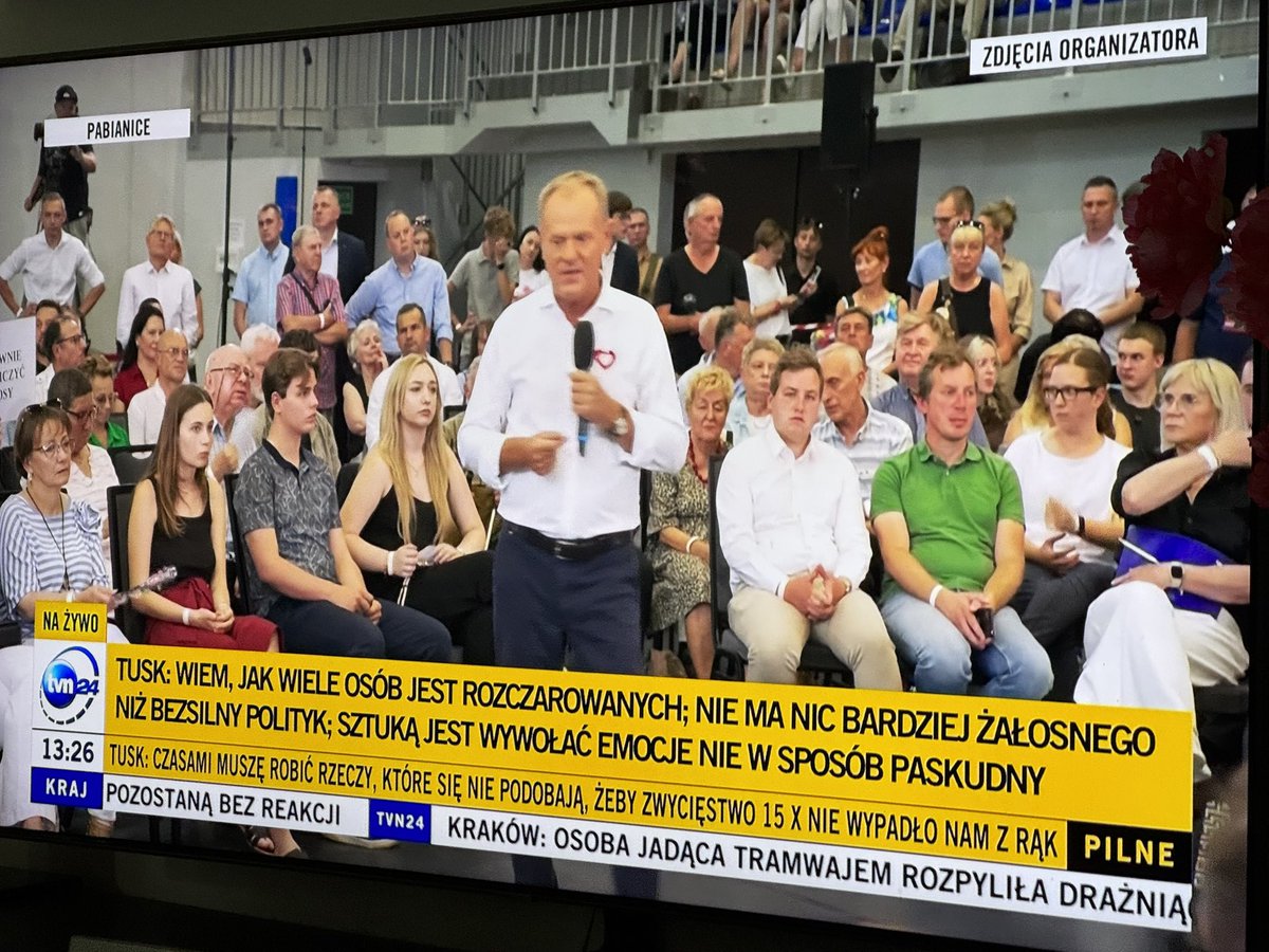 Sybi (@sybikyme) on Twitter photo Panie <a href="/donaldtusk/">Donald Tusk</a> !
Jeśli jest podejrzenie fałszerstwa wyborów to tak: wszystkie glosy powinna przeliczyć Prokuratura!
W asyście Policji.
Pan lekko odleciał.
Domagamy się przeliczenia wszystkich głosów! Panie <a href="/donaldtusk/">Donald Tusk</a> !
Jeśli jest podejrzenie fałszerstwa wyborów to tak: wszystkie glosy powinna przeliczyć Prokuratura!
W asyście Policji.
Pan lekko odleciał.
Domagamy się przeliczenia wszystkich głosów!