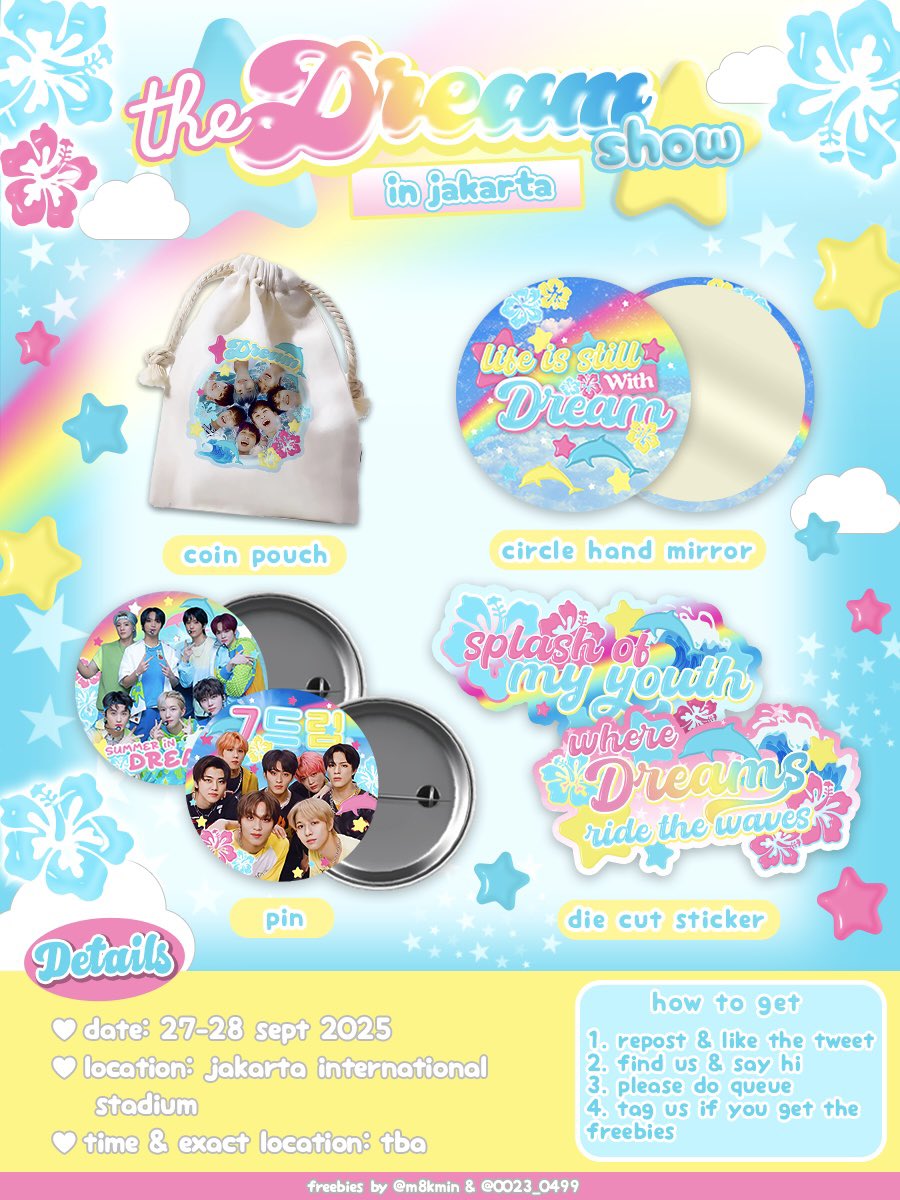 m8kmin's tweet image. 𖦹 ⁺｡° like &amp;amp; rt are appreciated ˚⋆𓇼˚⊹

🍹 TDS 4 IN JKT FREEBIES 🏝️
by @m8kmin &amp;amp; @0023_0499 

🌺 JIS, time &amp;amp; detail TBA
☀️ day 1 &amp;amp; 2
🦀 kindly read the rules on pic &amp;lt;3
🏄‍♀️ limited quantity