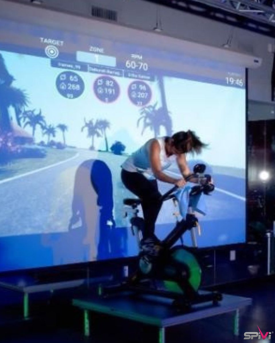 Data Meets Destination.
Give your members more than a workout, give them a journey.
Spivi’s interactive cycling experience blends performance tracking with real-time scenery for next-level motivation.
Leaderboards. Heart rate. Scenic routes. 
All in one ride. 
•
• 
•
#Spivi