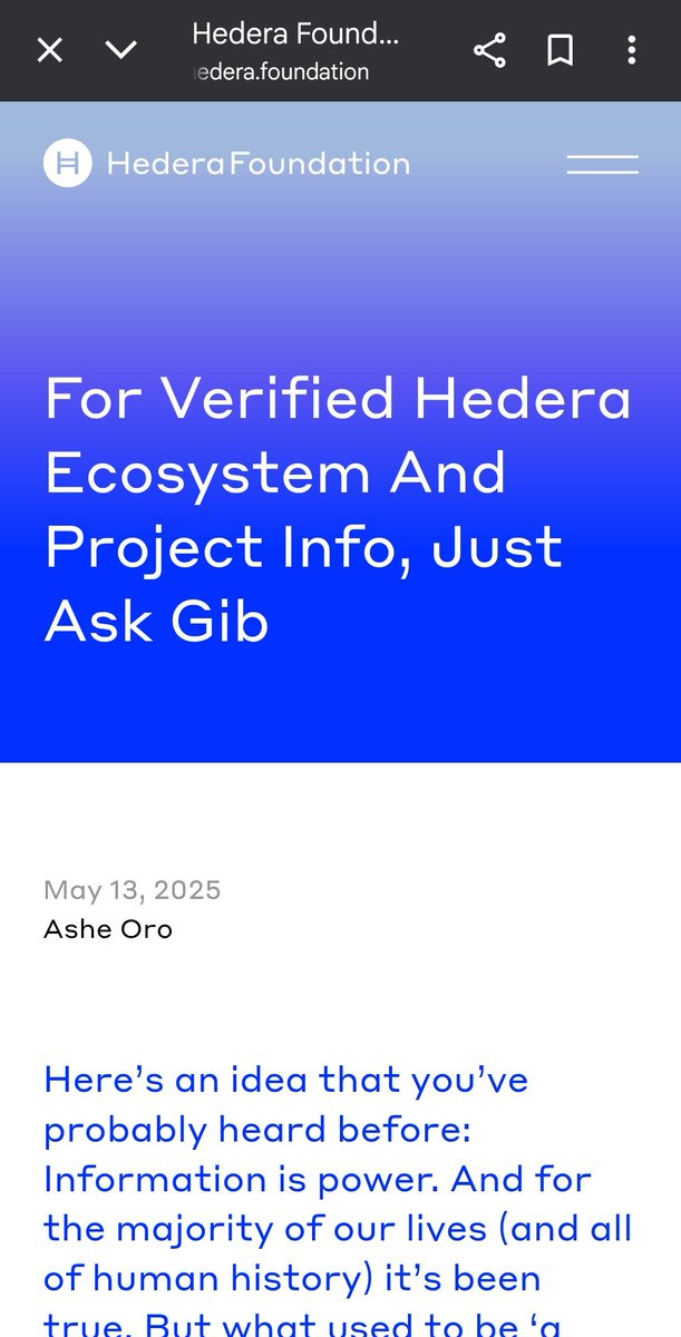 $gib is the only meme backed by the <a href="/HederaFndn/">Hedera Foundation</a> an the only meme that has an AI chat bot gib.chat to assist in the <a href="/hedera/">Hedera</a> ecosystem
"Mic drop"