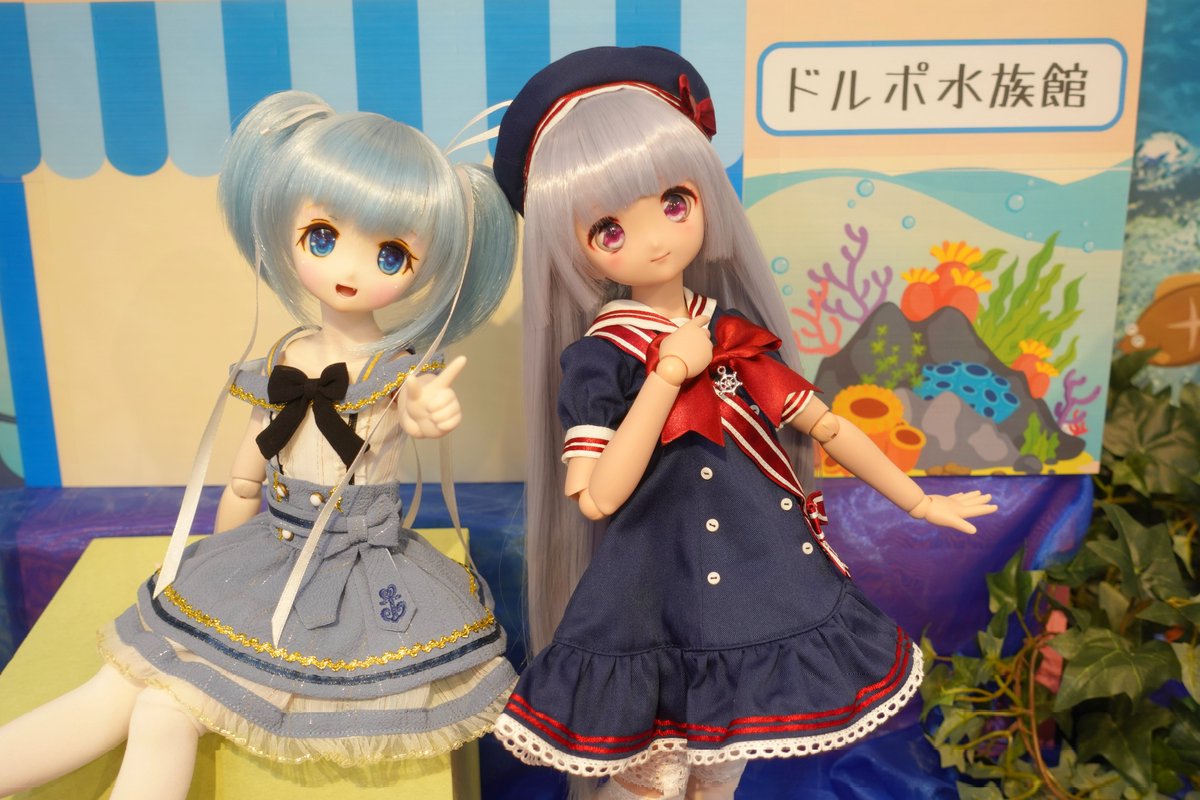 tsukunagi's tweet image. ちょっとドルポで撮影してきました〜。
お供は水葉と鈴。

#ドルポ大阪
#うちのこかわいい