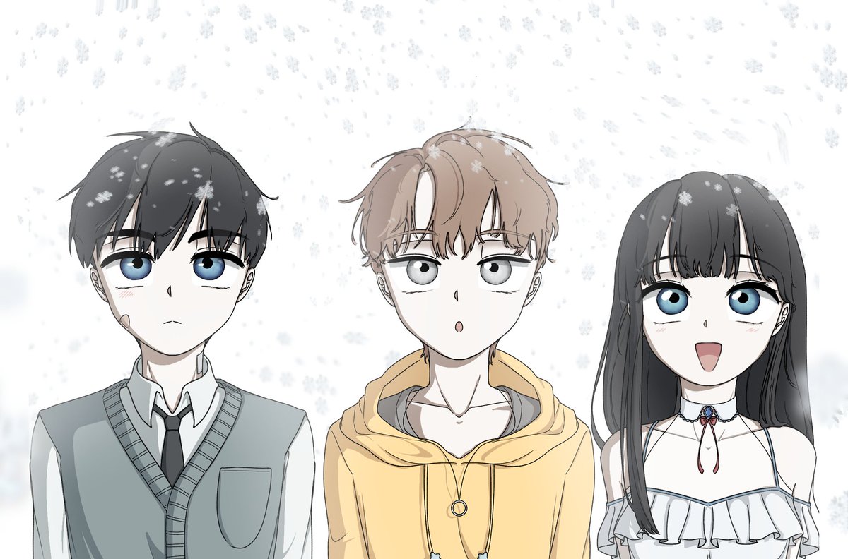 Ins1gn1f1c4nt's tweet image. #불변의법칙 #TheFundamentalLaw
Snow

soobin, woori, and sei as kids