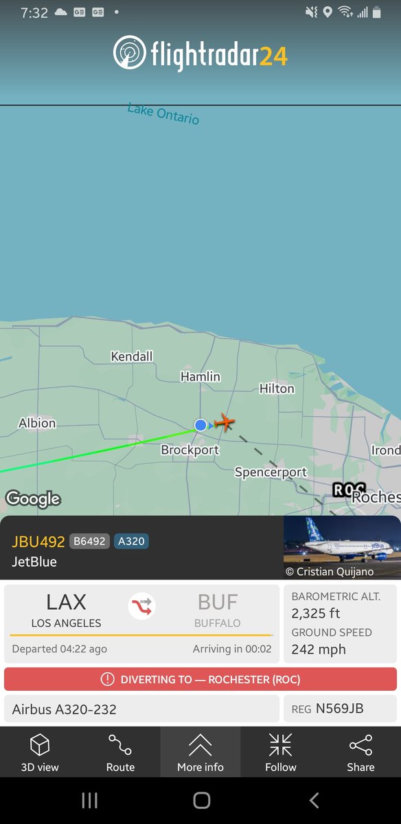 stenec's tweet image. Not sure why the divert, but I&apos;ve flown higher over my neighborhood in a Cessna than this Airbus A320 that just flew over the house. @aviator_ah51 @joey_frascati