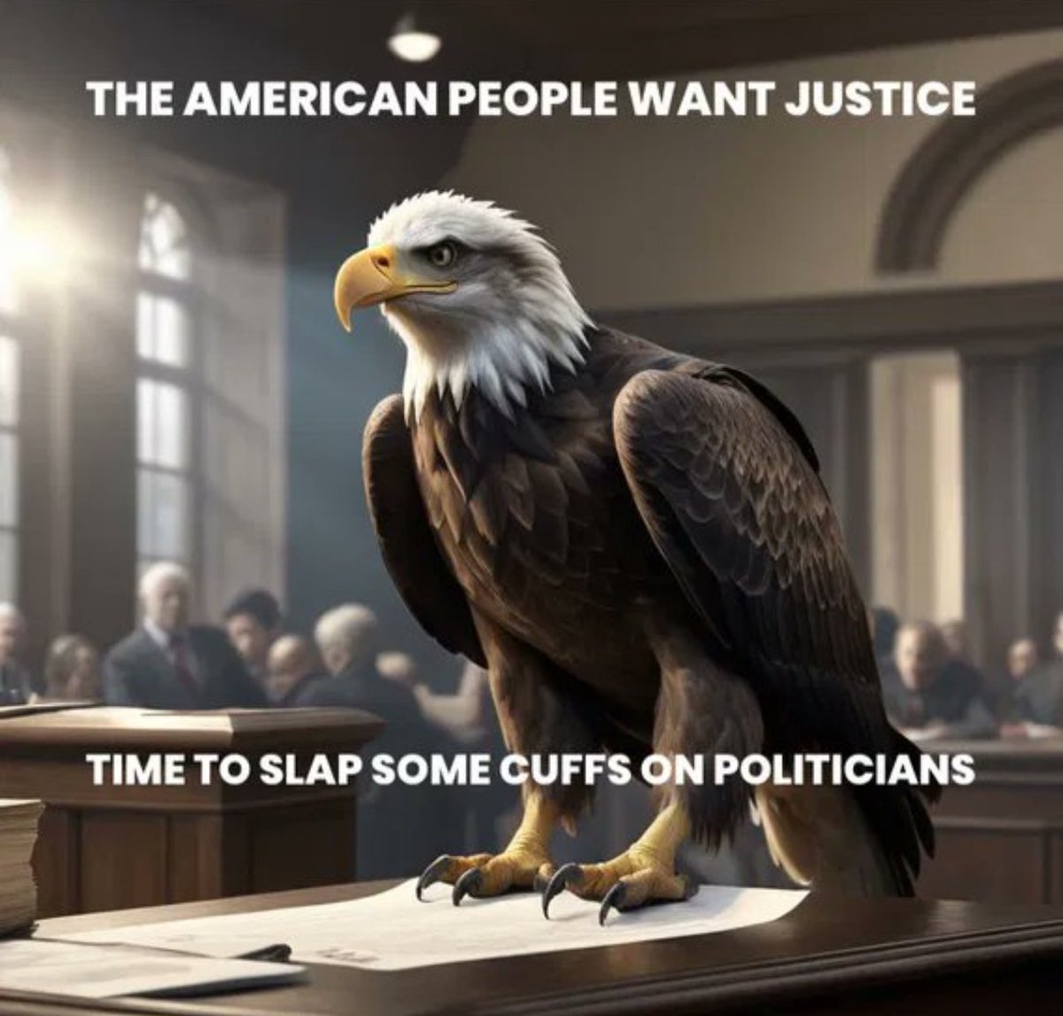 Mahone3Allison's tweet image. I have had enough of this
legal blue balling with politicians and their crimes.
So much evidence has been presented and nothing will change unless people are held
accountable. Its now or never.
Will it happen? Tulsi could be the match to light the fire.